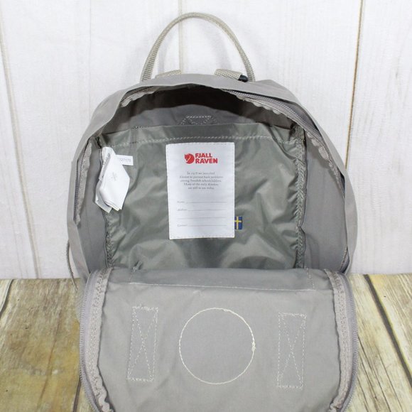 FJALLRAVEN KANLENWaxed Canvas Backpack Bag - Picture 7 of 10